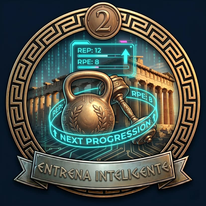 Emblema Paso 2: Entrena de Forma Inteligente